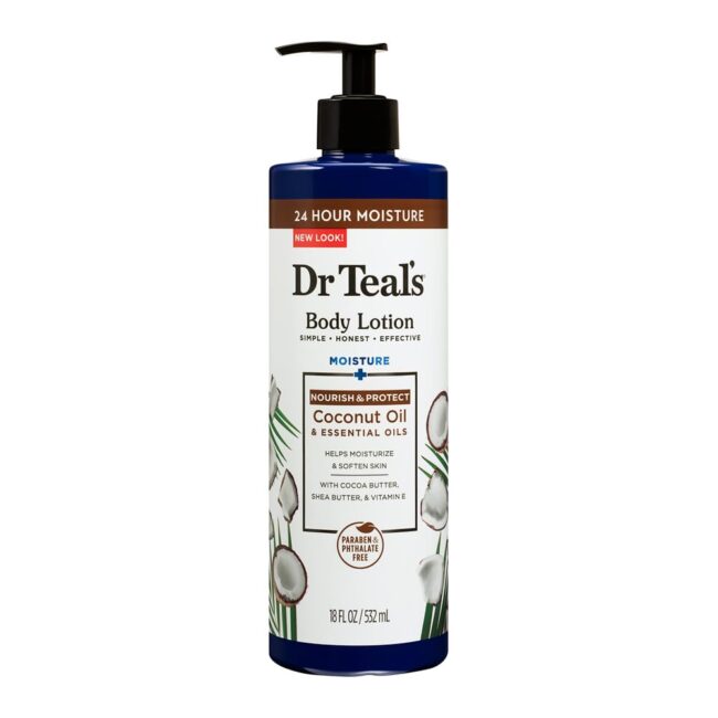Dr. Teal's Body Lotion Coconut Oil, 532 ml