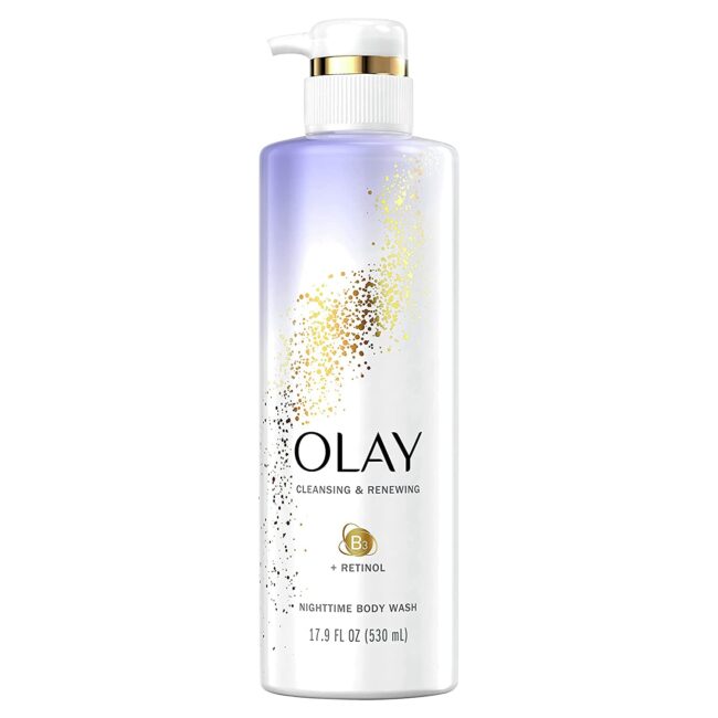 Olay - Cleansing & Renewing Nighttime Body Wash with Retinol